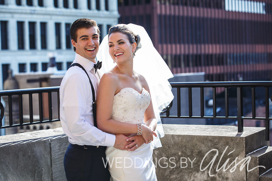 Terrace Photos of Wedding at Duquesne Club